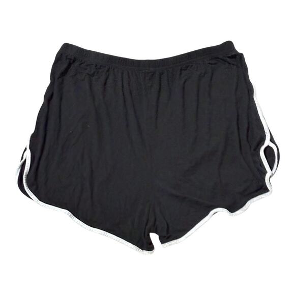 Ekouaer Sleep/Lounge Set -Soft Tshirt & Shorts Pajamas - XL - Black/Gray - Picture 5 of 14